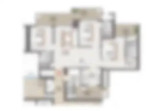 4 BHK Floor Plan